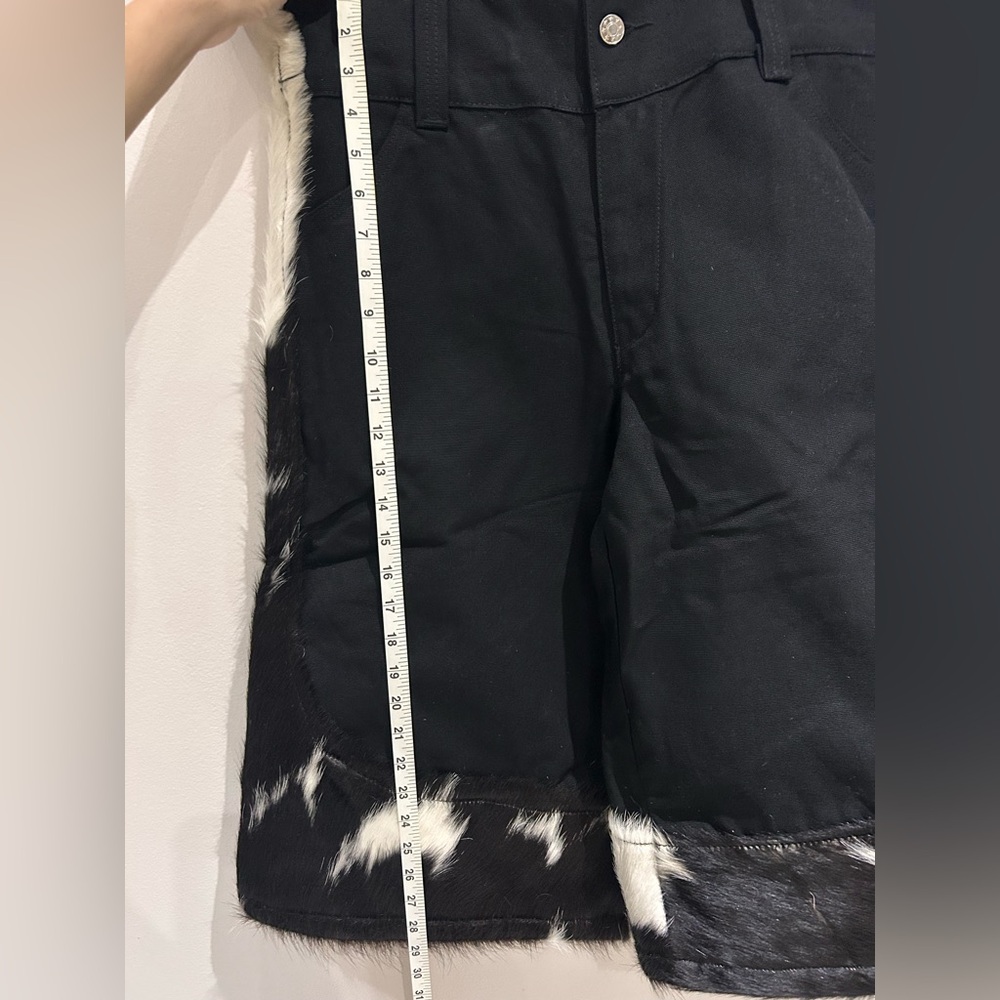 Brand New Esprit Escalier 100% cowhide demon shorts- Sixe 32. New without tags - Picture 11 of 11